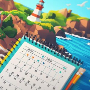 Calendrier 2025 en Bretagne : vacances et festivites